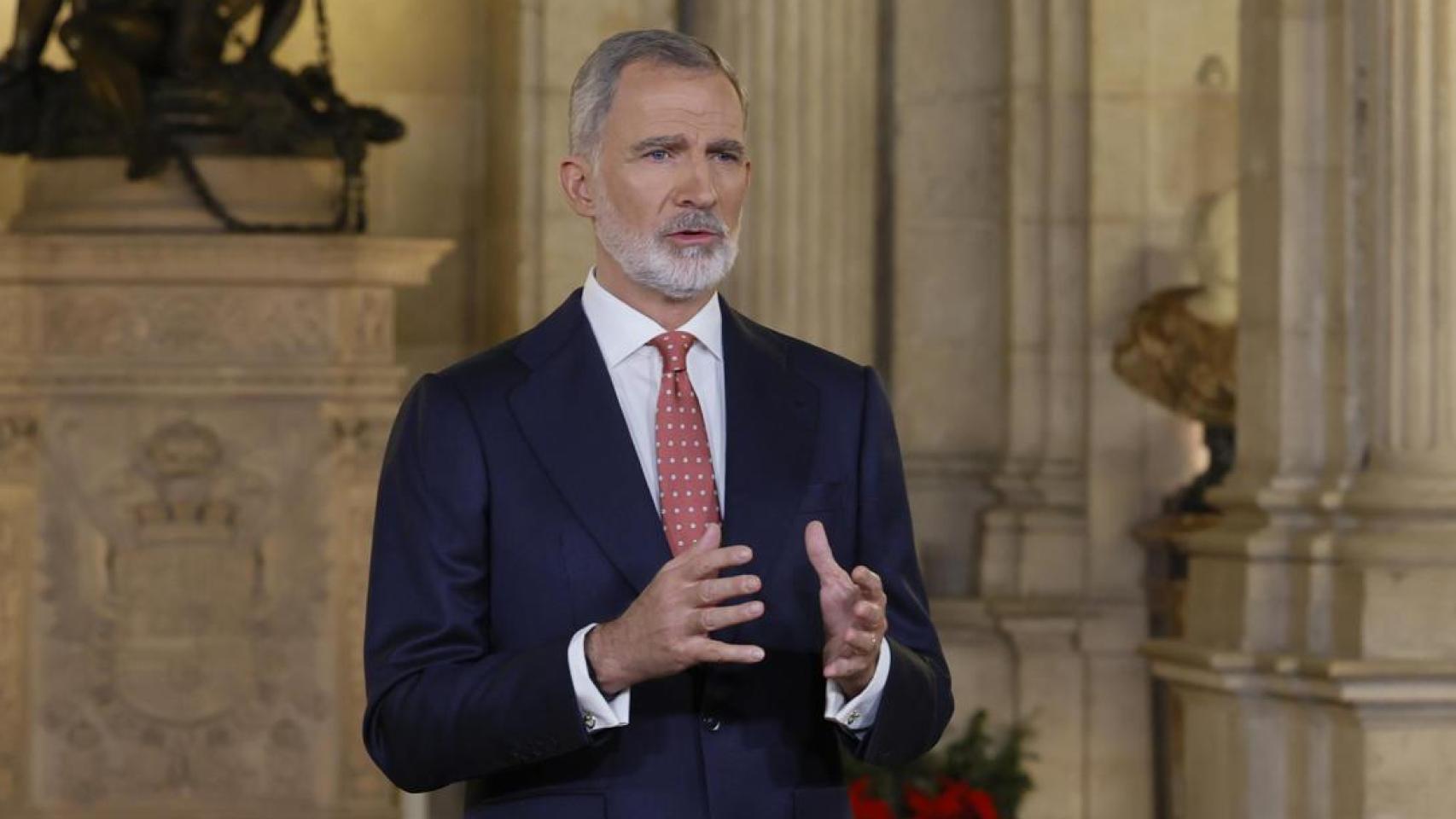 El mensaje de Navidad de Felipe VI bate récords de audiencia: casi 6 millones de espectadores y liderando en RTVE