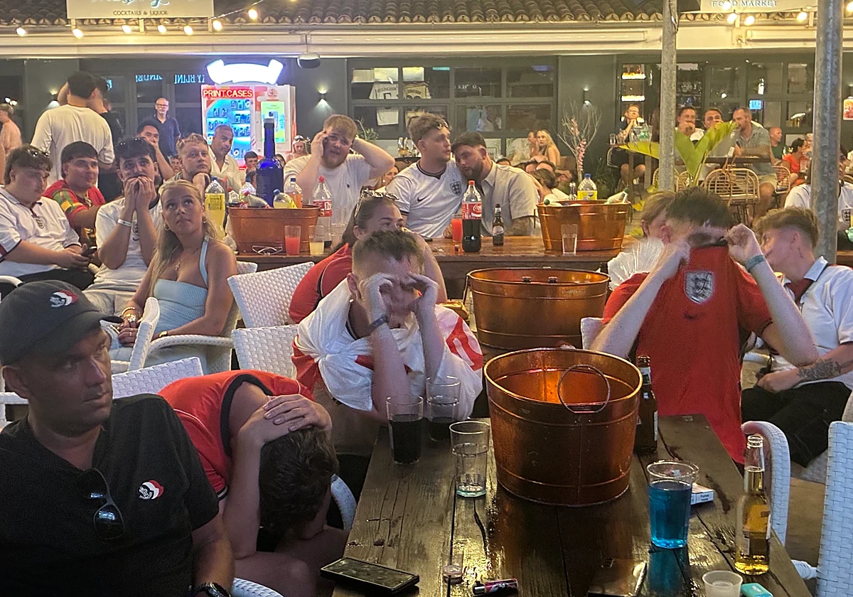 Funeral británico en Magaluf