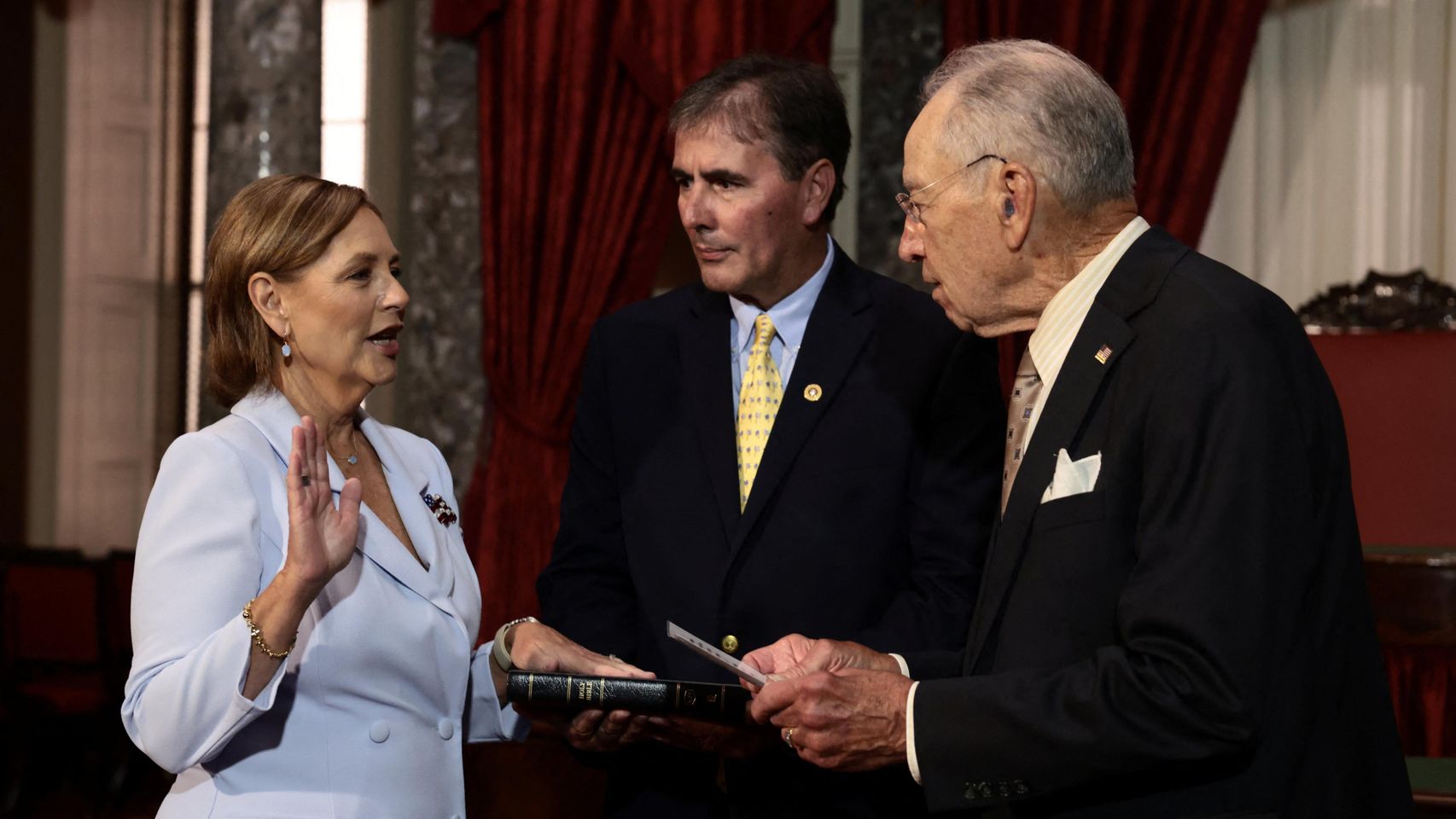 Trump elige a la hermana del difunto Lindsey Graham como recambio y restaura la mayoría republicana en el Senado