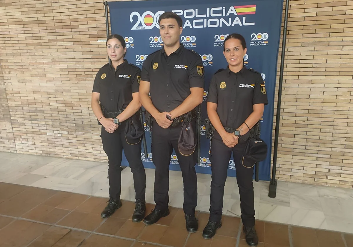 Celia, Andrés y Verónica se estrenan como policías en Málaga: empieza la verdadera academia
