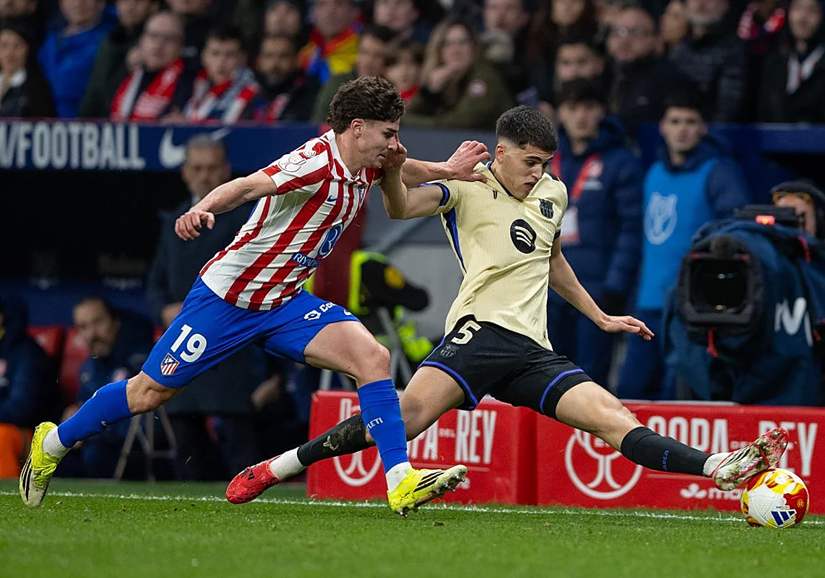 El Atlético de Madrid, el equipo con más jugadores en la final por tercera vez consecutiva