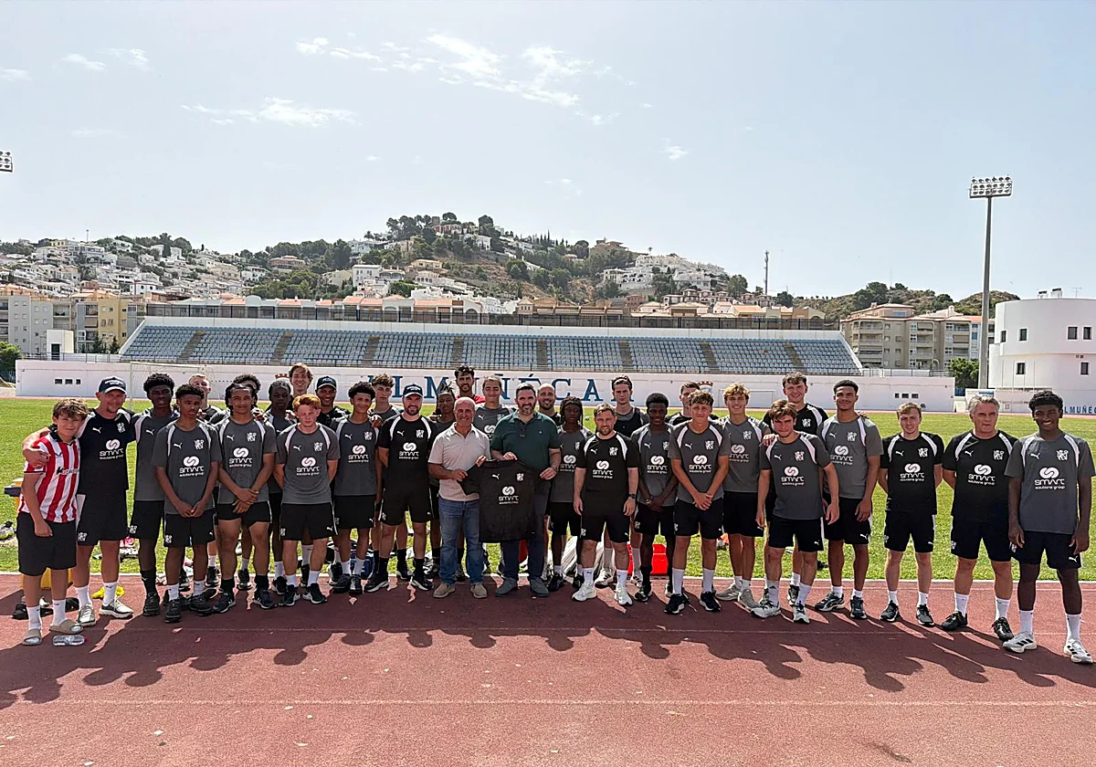 English football's Peterborough United FC have pre-season training session on Costa Tropical