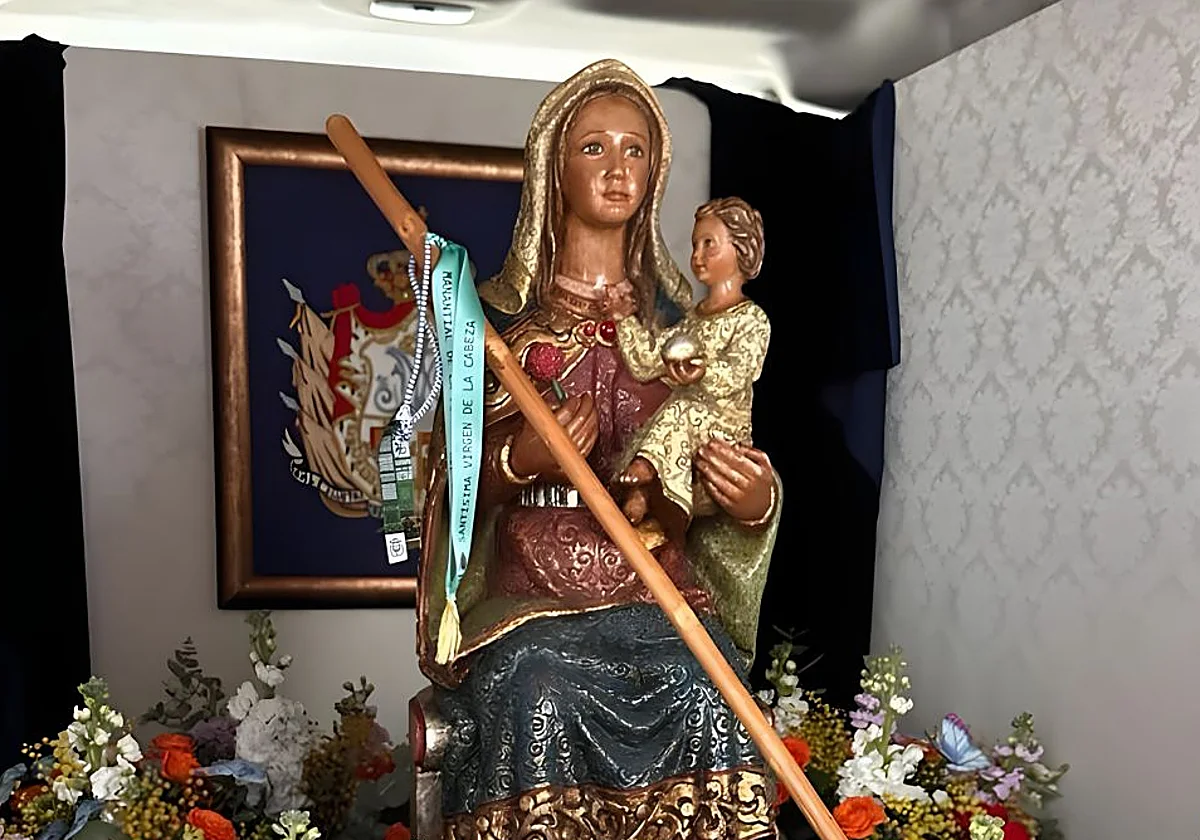 La imagen peregrina de la Virgen de la Cabeza visitará Málaga