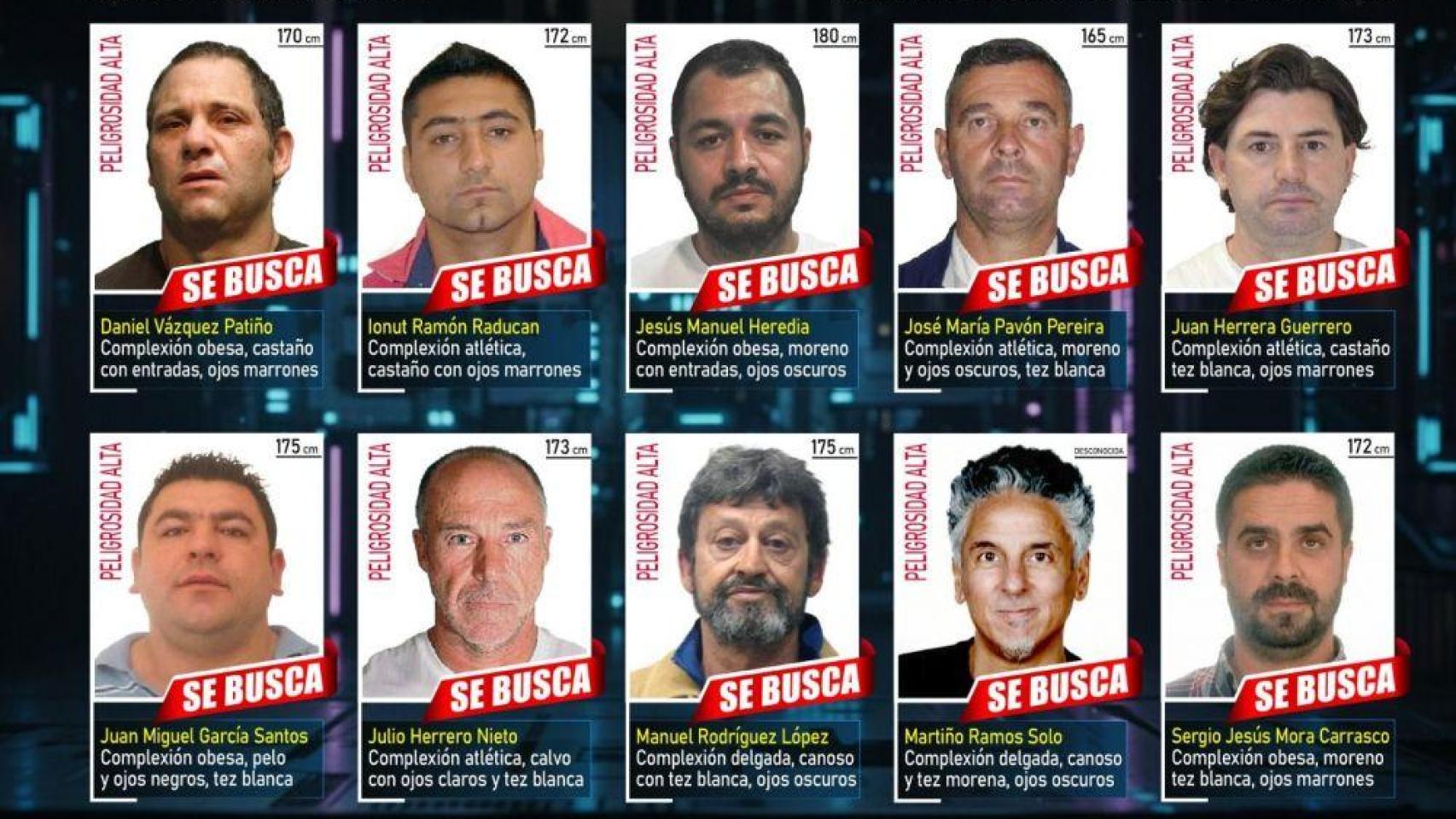 Cae en Huelva José María Pavón, uno de los diez fugitivos más buscados: mató a dos hombres y los arrojó a un pozo en 2019