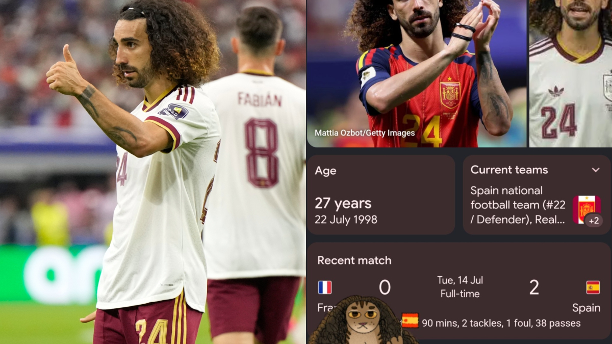 Google rinde un curioso homenaje a Cucurella