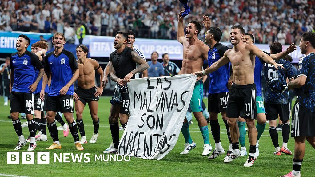 La Casa Blanca respalda a la selección argentina en la polémica por el cartel de Malvinas/Falkands