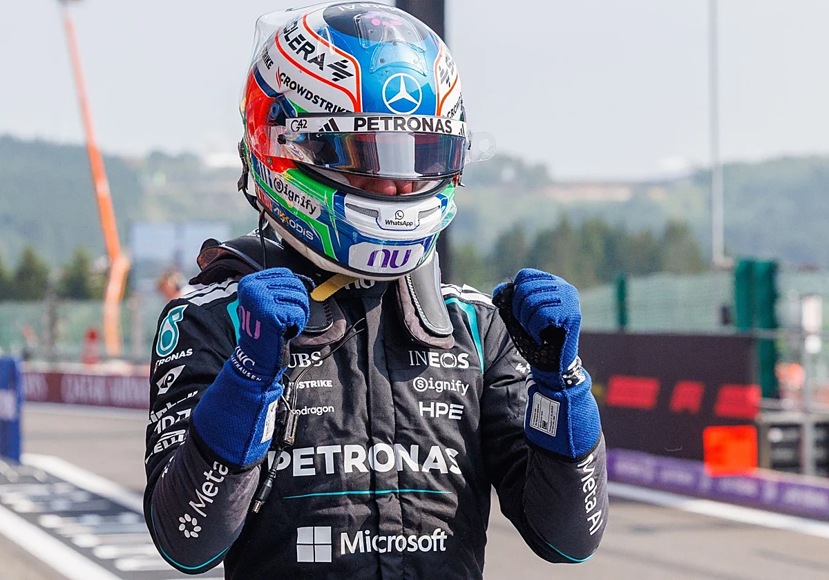 Antonelli saca los colores a todos en la pole de Spa