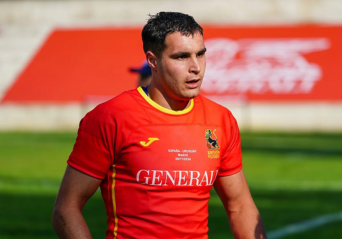 Alberto Carmona, uno de los artífices de la clasificación de España para el Mundial de rugby