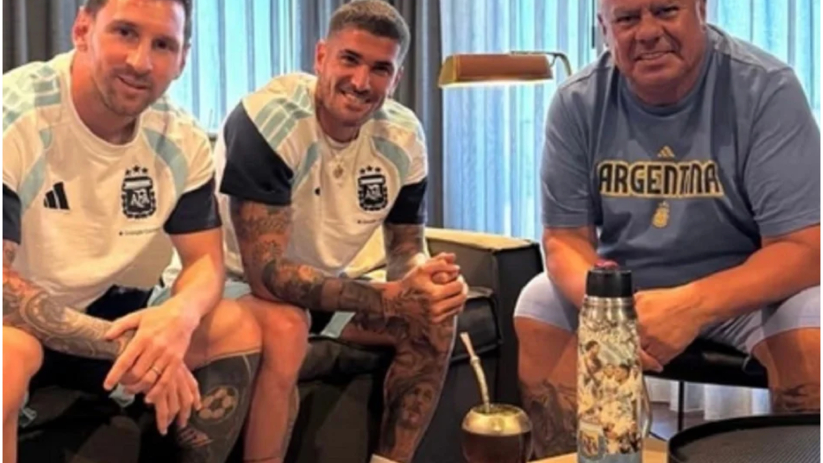 Así se prepara Argentina para la final: asado, entreno, la foto con Chiqui, el caramelo de De Paul...