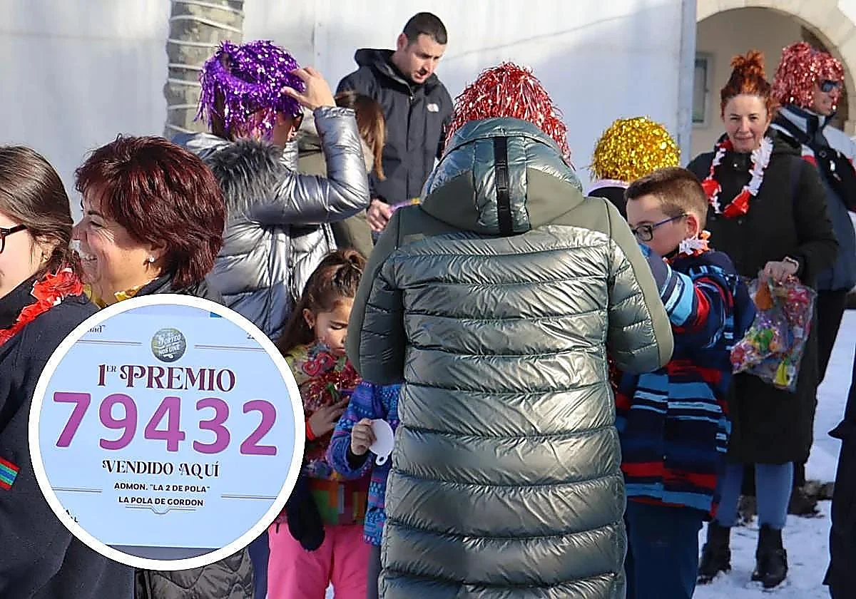 Un pueblo leonés vende diez décimos más del Gordo de los que tenía asignados