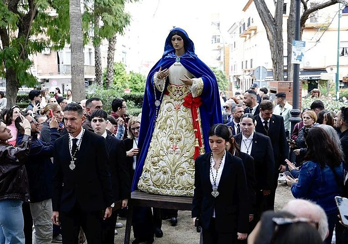 La Virgen del Dulce Nombre será restaurada por Carmen Bernal en Córdoba