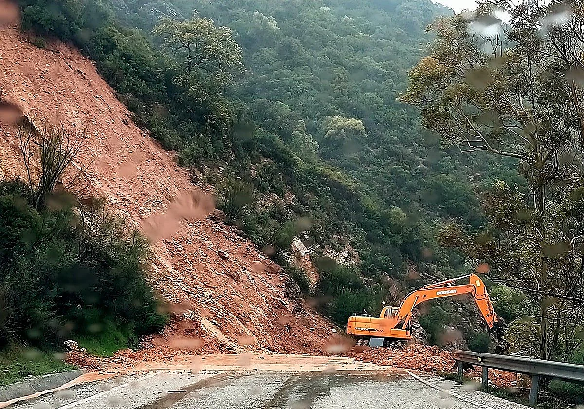 El Gobierno paga el arreglo de 23 carreteras de la Diputación dañadas por las borrascas