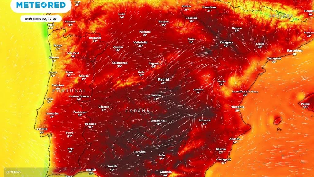 Llega un gran cambio de tiempo a España: Aemet advierte de que esta ola de calor dejará 45ºC en estas zonas