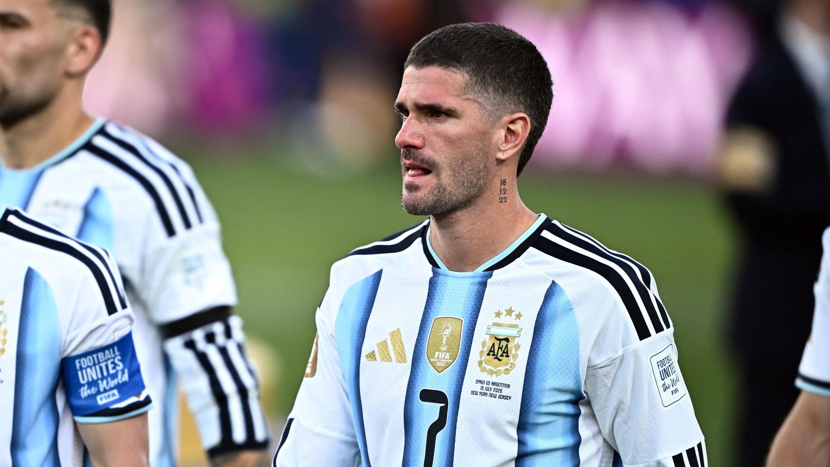 De Paul carga tras las críticas a Argentina por su juego contra España: "Nuestras sonrisas y maneras les molestan"