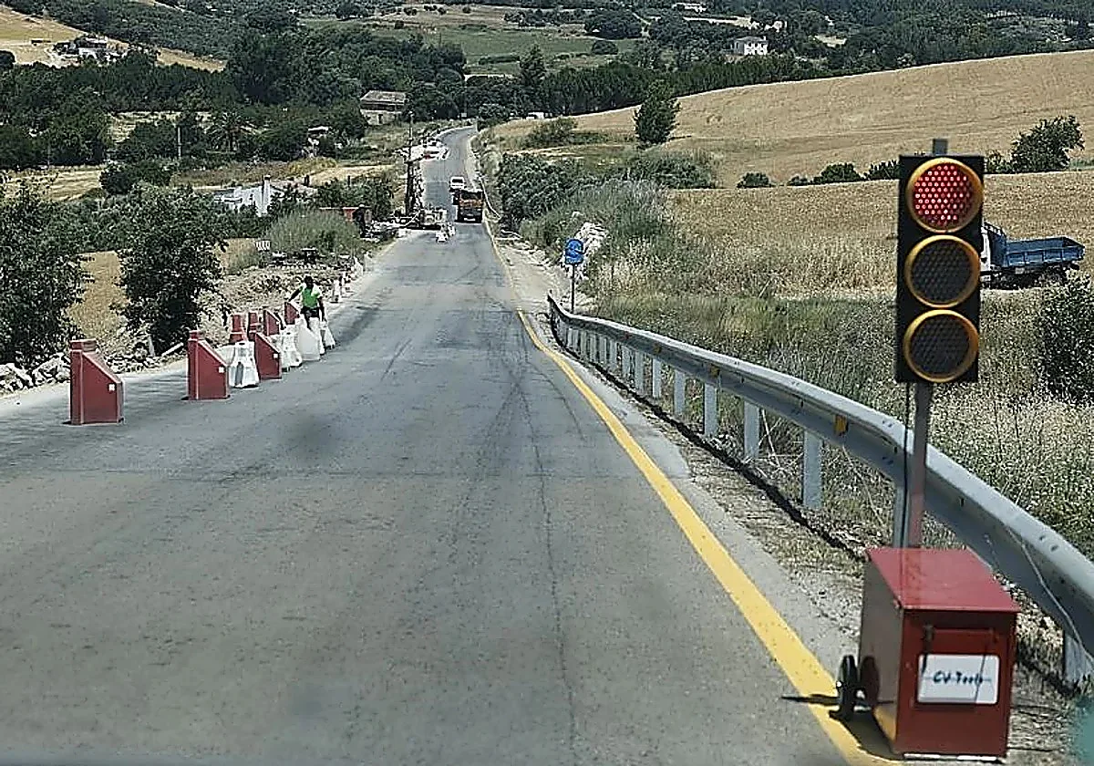 Malaga provincial authority closes road between Benaoján and Ronda for five days for construction