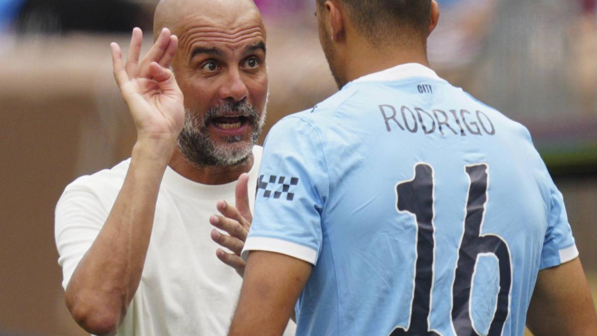 "Rodri está mucho, mucho mejor"