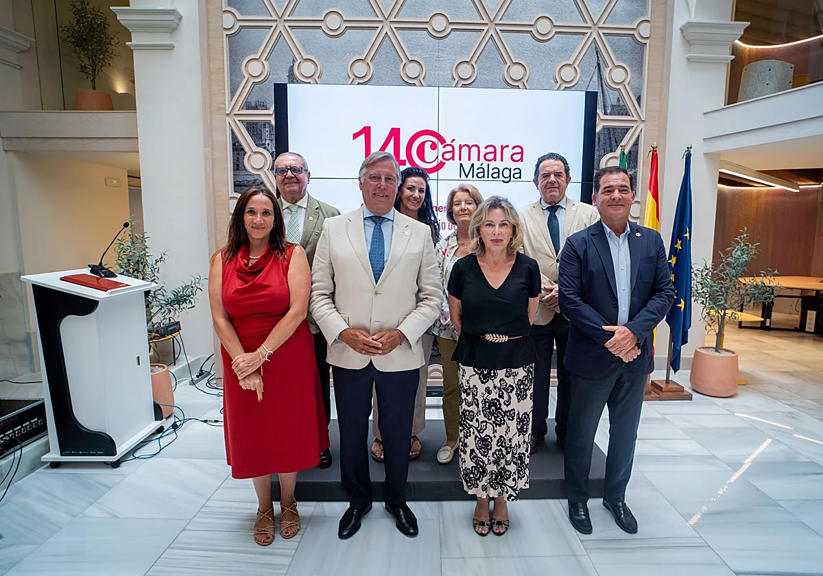 La Cámara de Comercio de Málaga celebra sus 140 años «al servicio de la provincia»