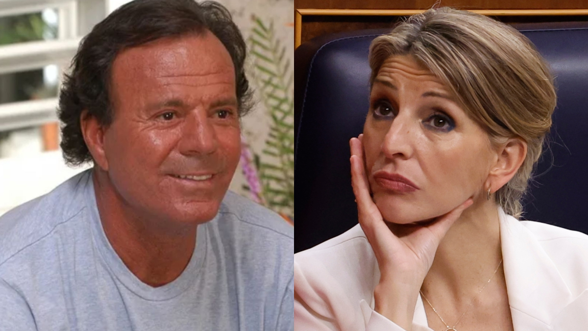 Julio Iglesias demanda a Yolanda Díaz y le reclama 50.000 euros por vulnerar su honor