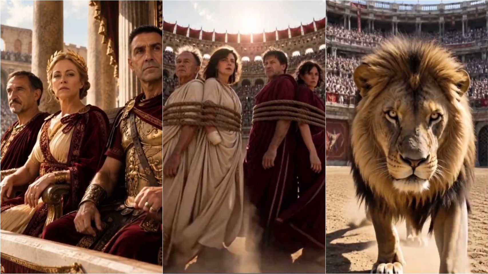 Un vídeo de IA sacude la política italiana: miembros de la oposición arrojados a los leones y ejecutados ante Meloni