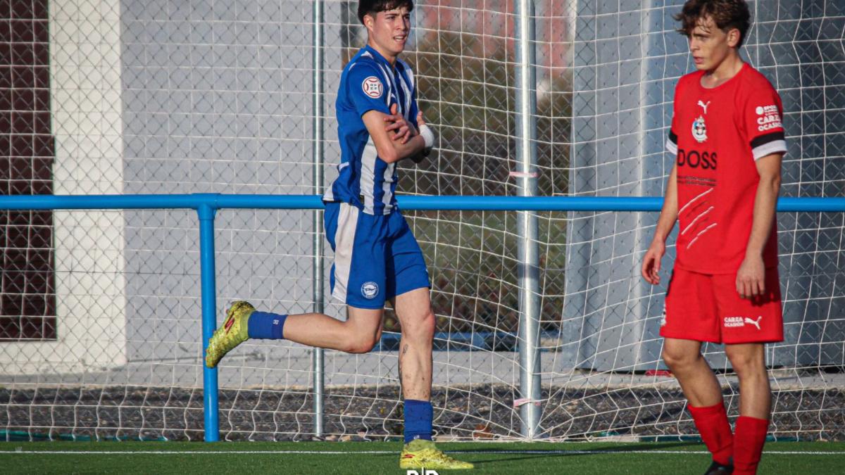 Mateo Albarracín, el ex del Real Madrid que triunfa en el Alavés con su 'estilo Bellingham'