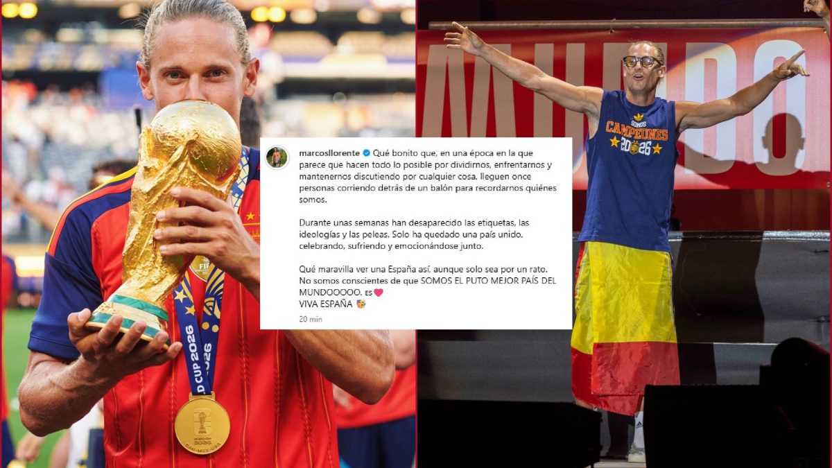 El patriótico mensaje de Llorente 