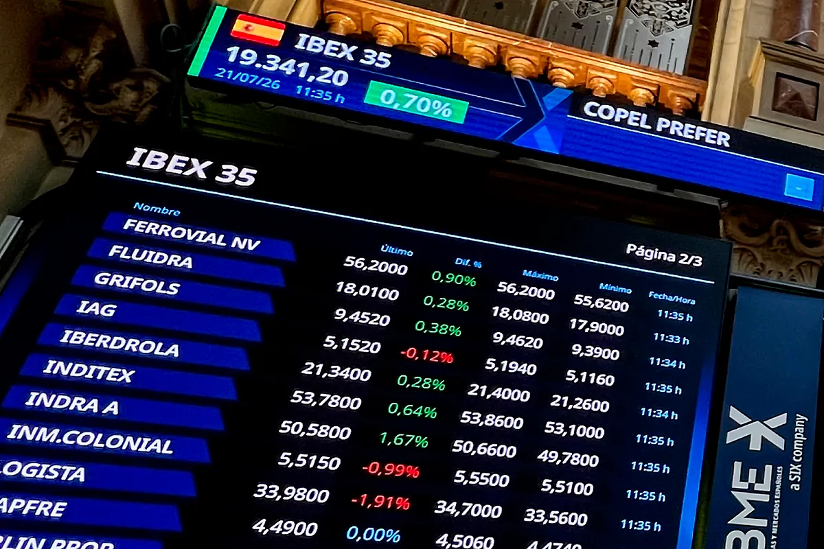 El Ibex quiere consolidar los 19.300 puntos