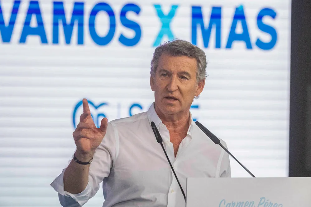 Feijóo "activa la cuenta atrás" para echar a Sánchez: "Merece un castigo electoral por ser una desgracia para el país"