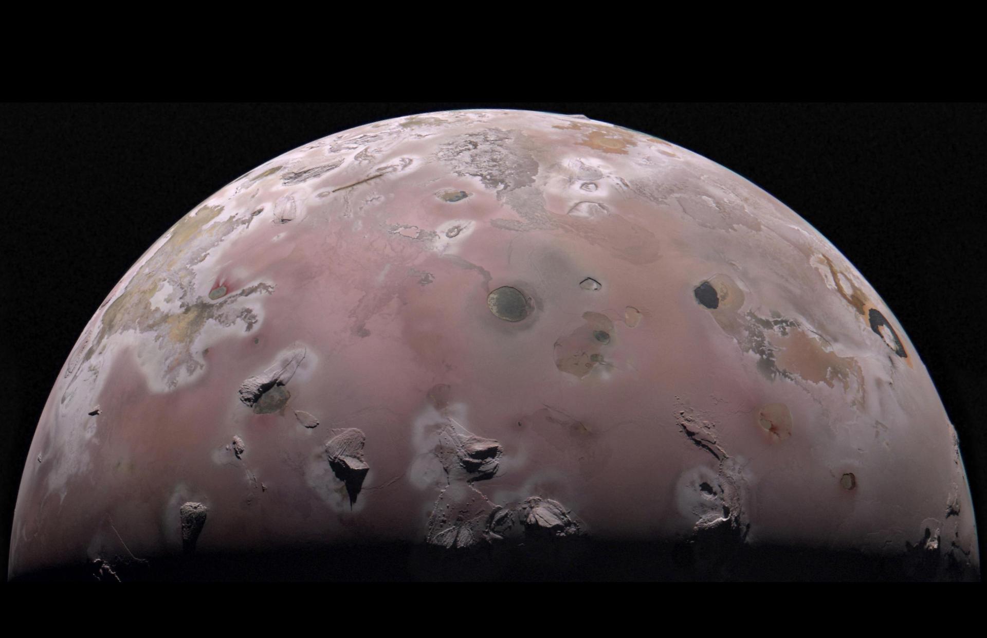 NASA’s Juno Takes Temperature of Jupiter’s Fiery Moon Io