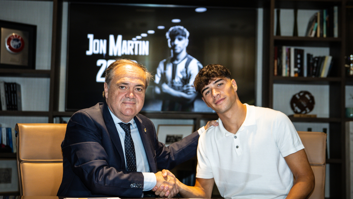 Tercera renovación de Jon Martín ¡en poco más de dos años!
