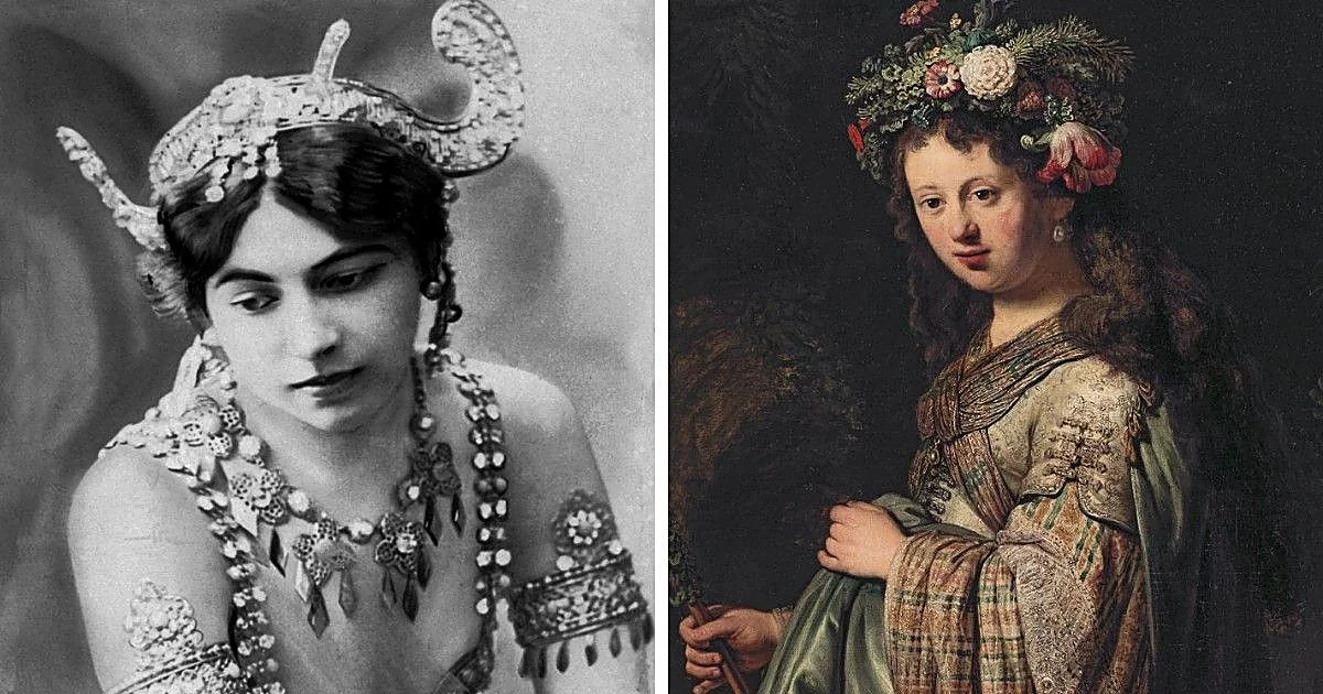 Mata Hari y Saskia: dos vidas insólitas a cuatrocientos metros de distancia