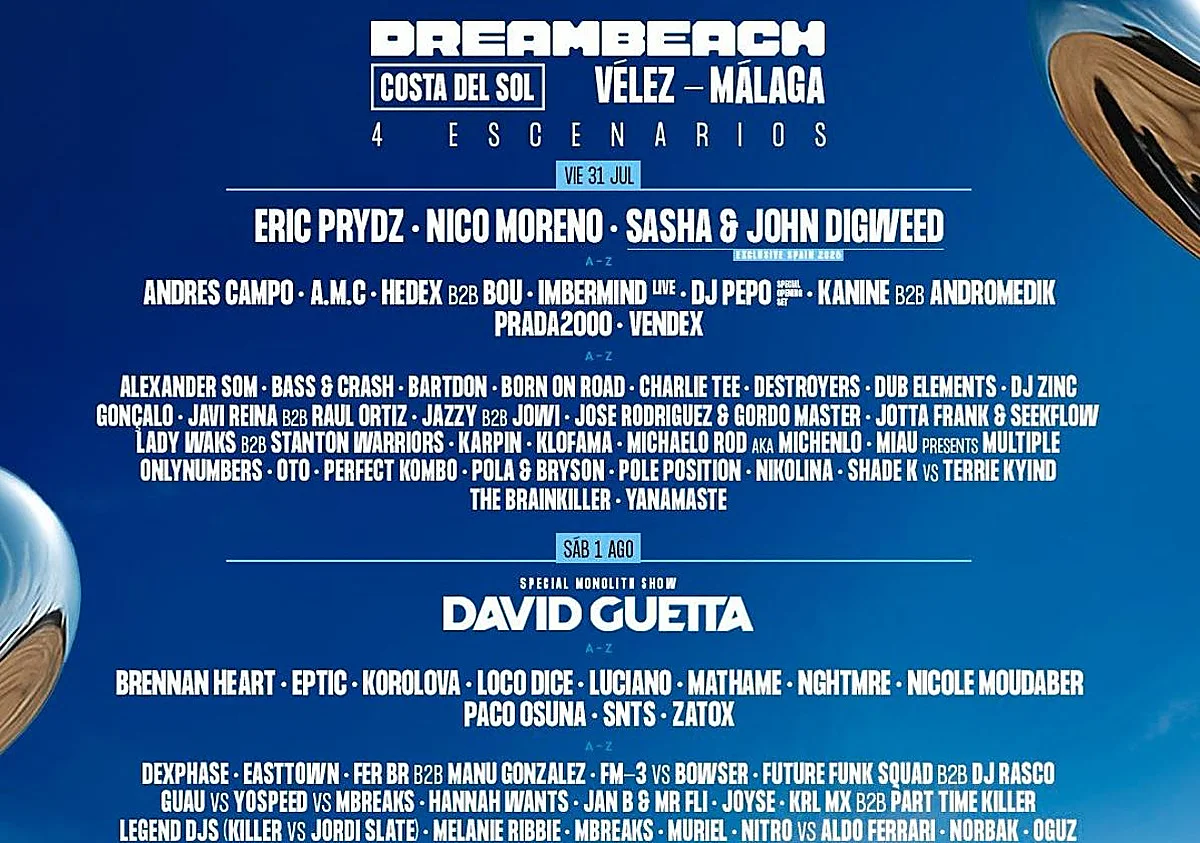 Dreambeach convertirá Vélez-Málaga en epicentro internacional de la música electrónica