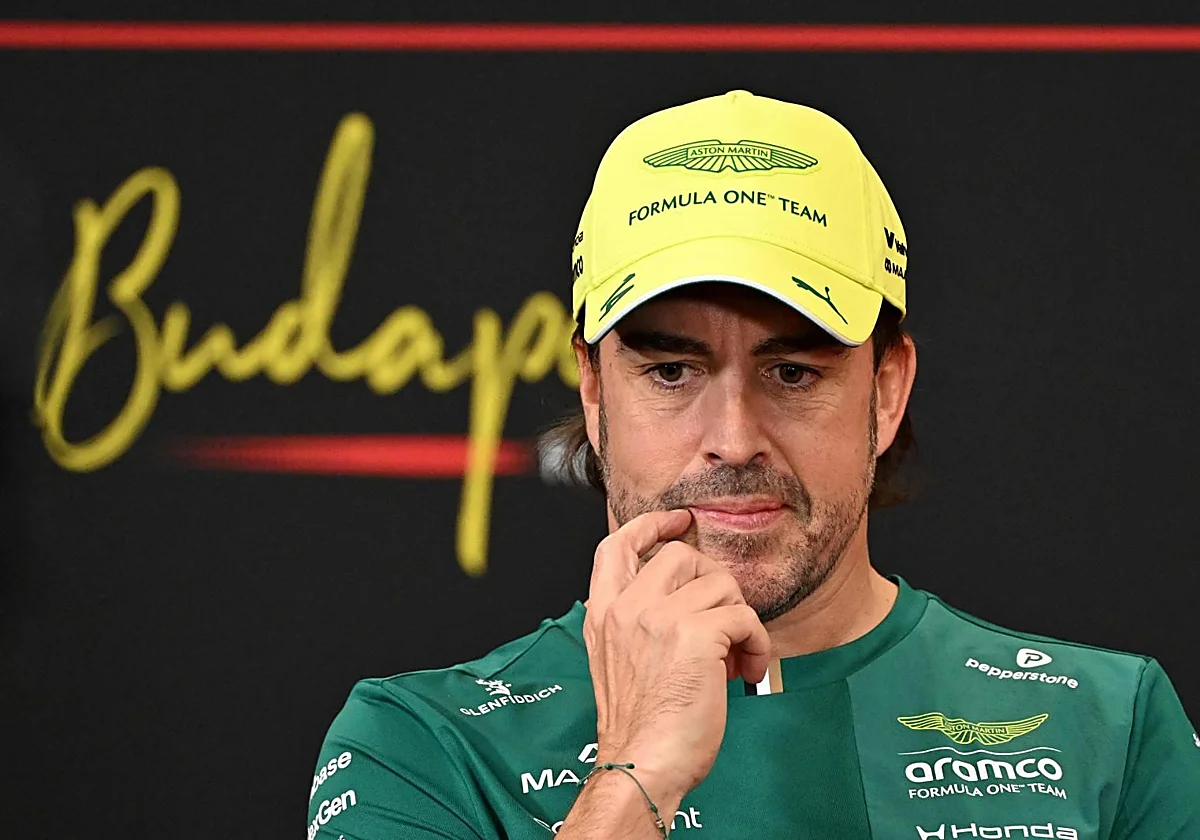 Fernando Alonso zanja el debate: «Tengo contrato, no me muevo»