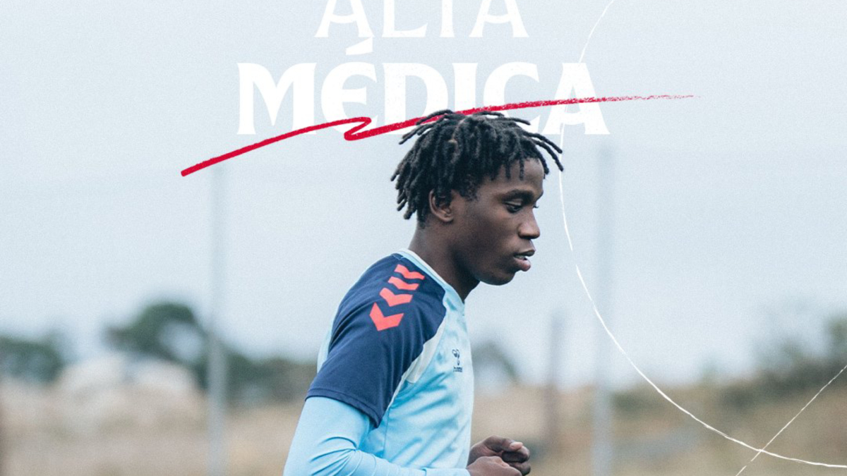 Moriba recibe el alta médica