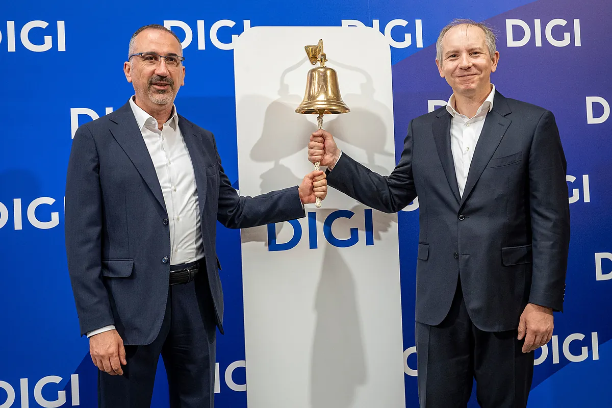 Digi cierra su primera semana en Bolsa en la montaña rusa