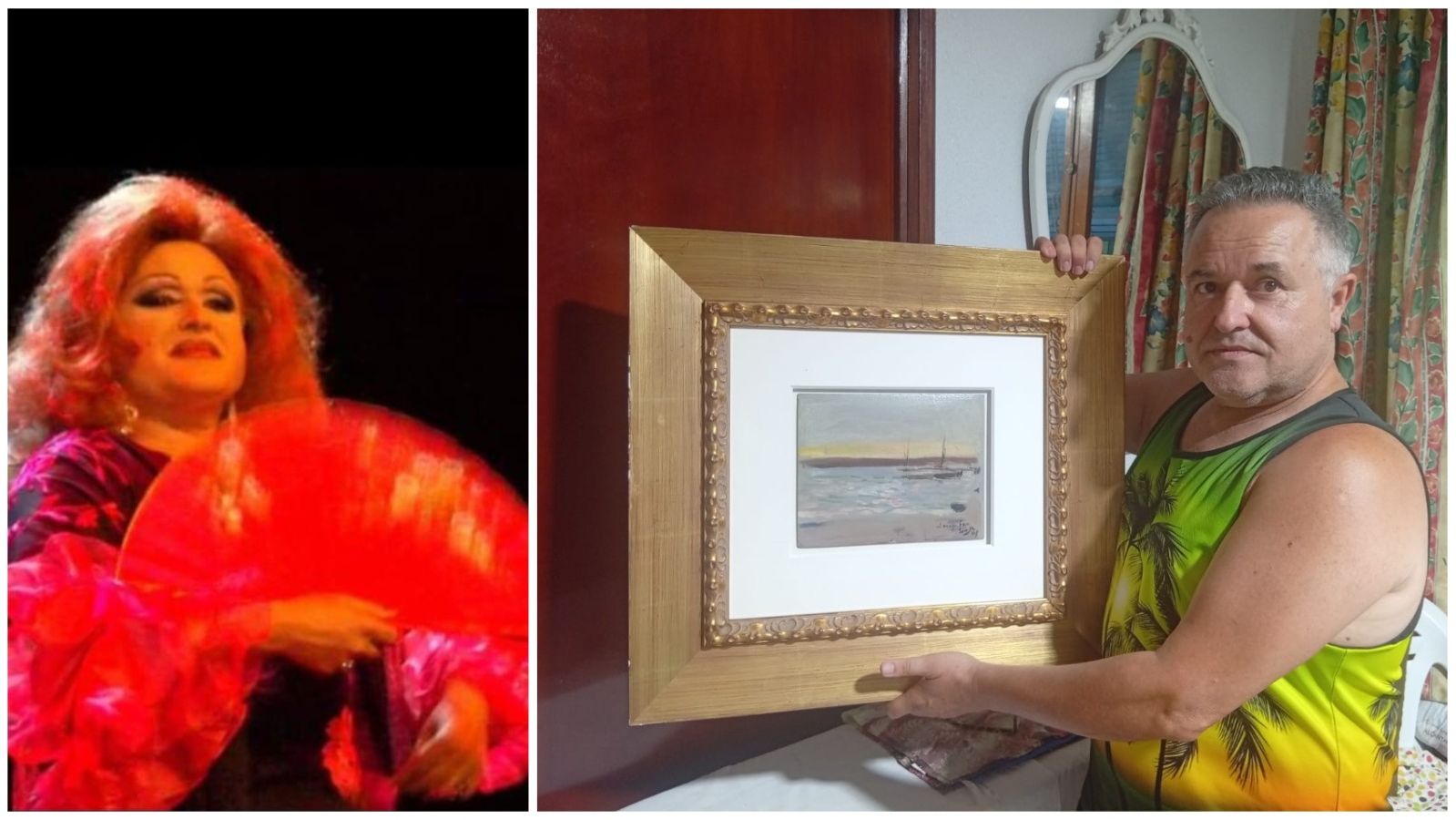 Un bizum de 1.000 euros, la recompensa al imitador de Lola Flores en paro por devolver el Sorolla valorado en 150.000