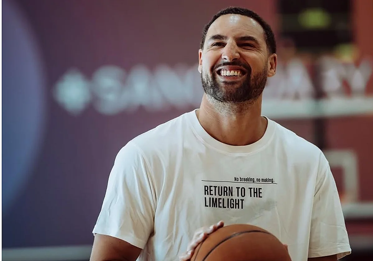 El mítico Klay Thompson se entrena en Málaga