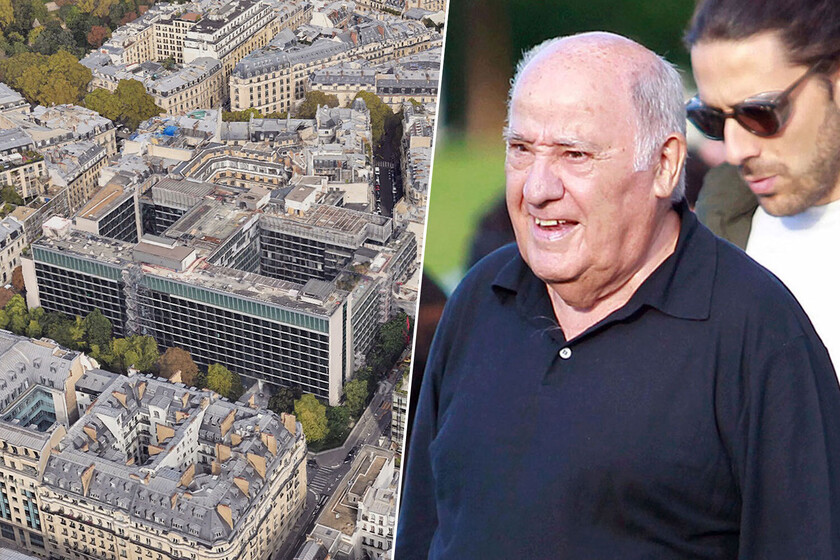 Amancio Ortega bate su récord personal de compras en Europa: más de 800 millones de euros por unas oficinas en París