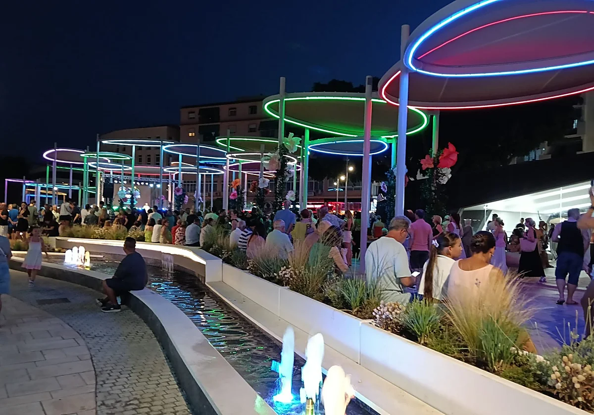 Sombra, vegetación, luces y accesibilidad en la renovada Nogalera de Torremolinos