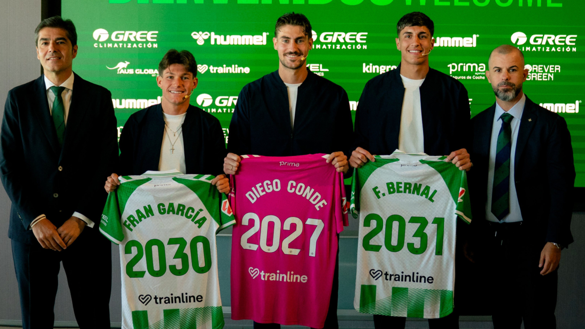 Las tres primeras piezas del nuevo Betis de Champions