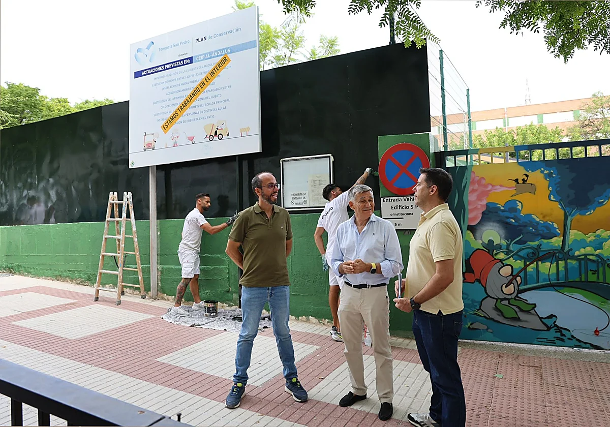 El Ayuntamiento ejecuta actuaciones de conservación y mejora en los cinco colegios públicos de San Pedro