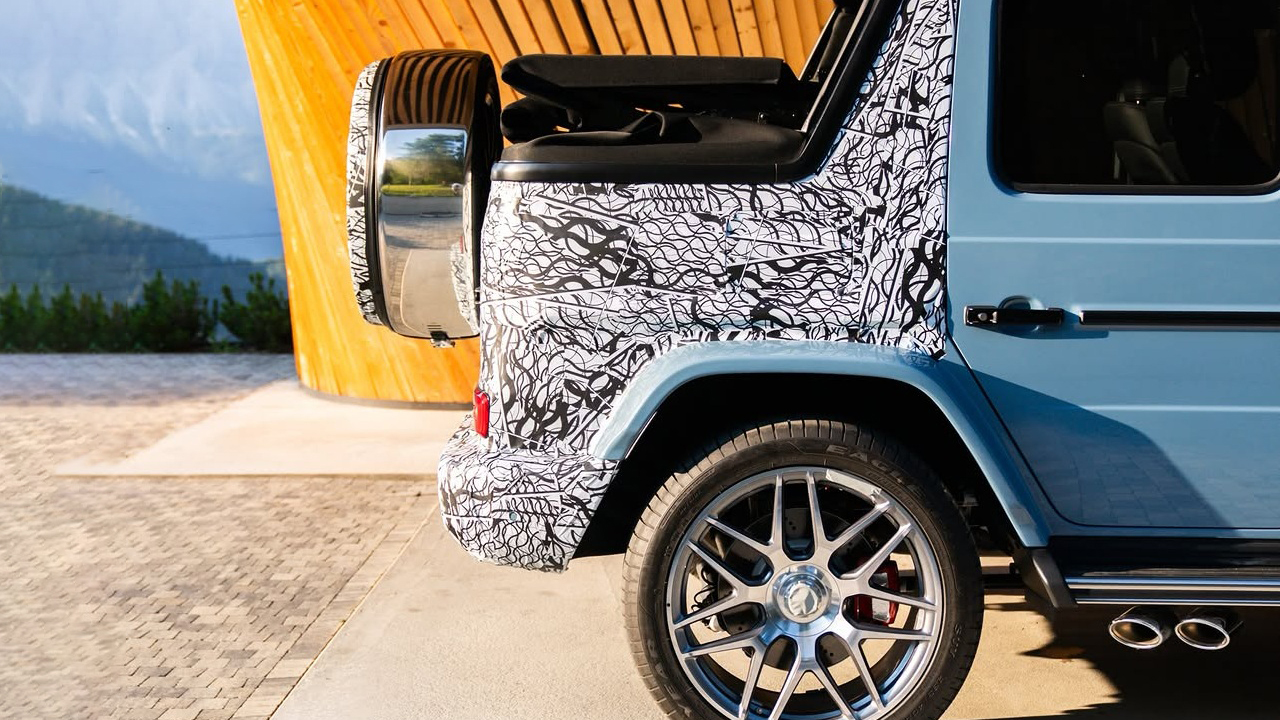El nuevo Mercedes Clase G Cabrio también llegará con el V8 del G 63 AMG, 585 CV para un todoterreno único