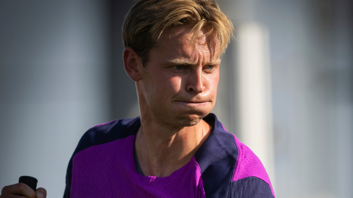 De Jong empieza la recuperación de su lesión en la Ciudad Deportiva
