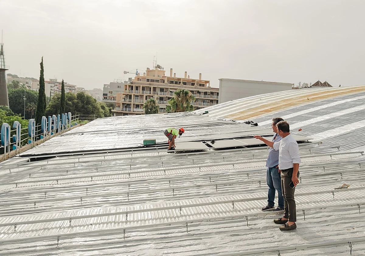 La rehabilitación del Palacio de Congresos de Marbella concluirá en dos semanas