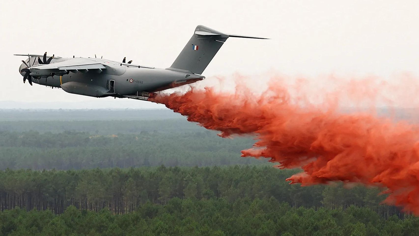 España no puede utilizar el Airbus A400M equipado con el kit antiincendios porque solo existe un único prototipo