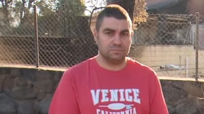 Andrés ha perdido todo en su chalet de Chapinería (Madrid) por el incendio: "Ha ardido de arriba abajo. Se ha quemado"