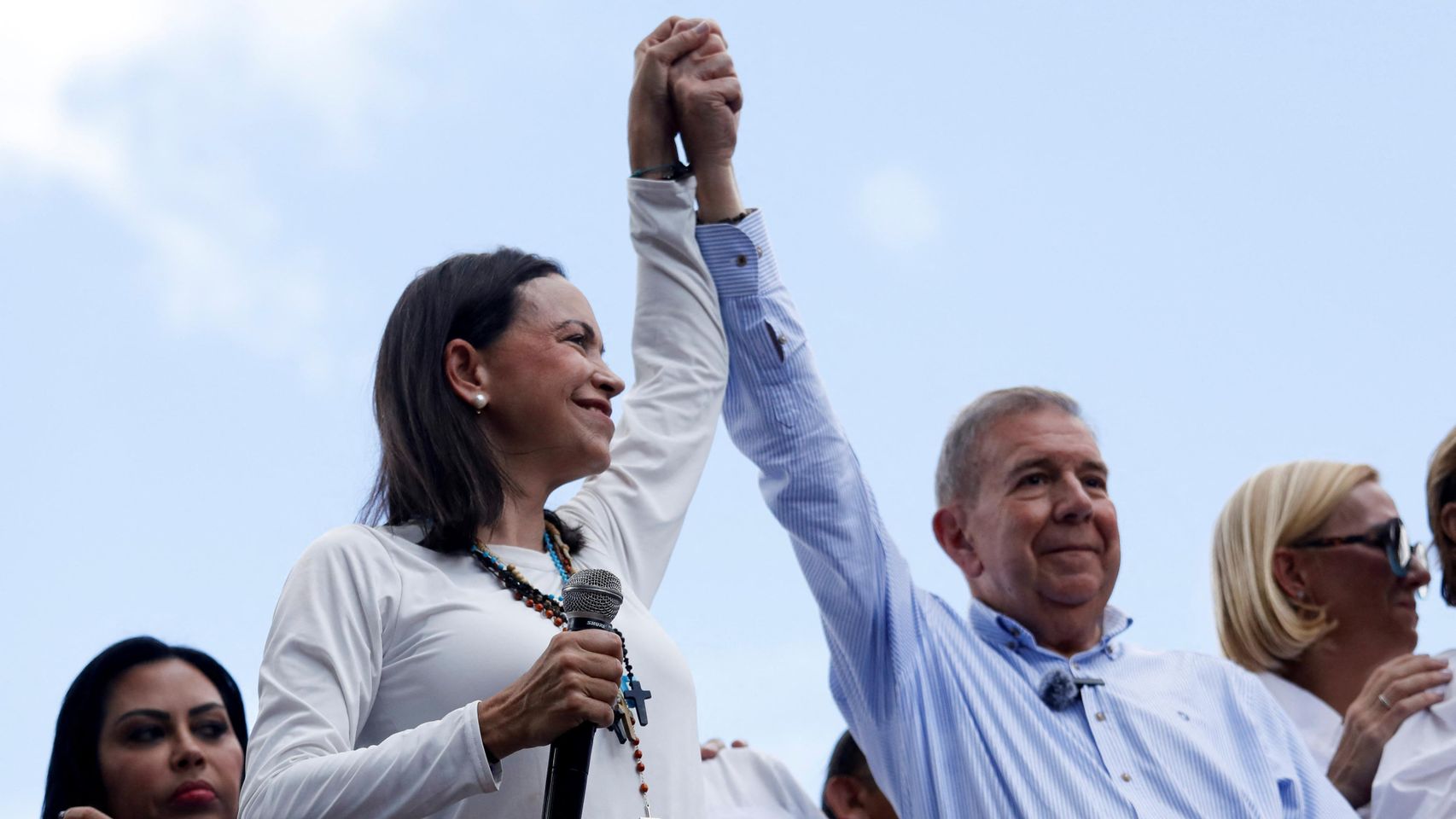 María Corina Machado y Edmundo González descartan participar en las negociaciones entre el chavismo y la oposición