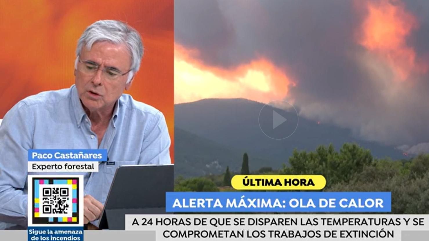 Paco Castañares: "La falta de prevención mata, no el cambio climático. Sánchez debería cambiar el argumentario"