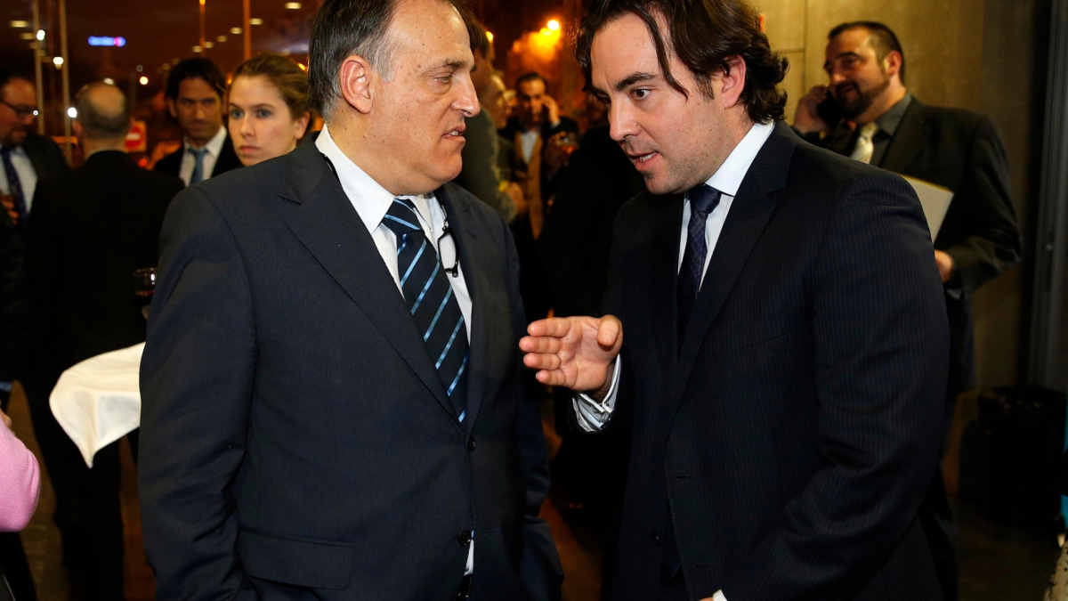 Tebas sobre el estadio en el que jugará el Rayo: "Butarque, no lo sé... ellos tienen designado ya uno"
