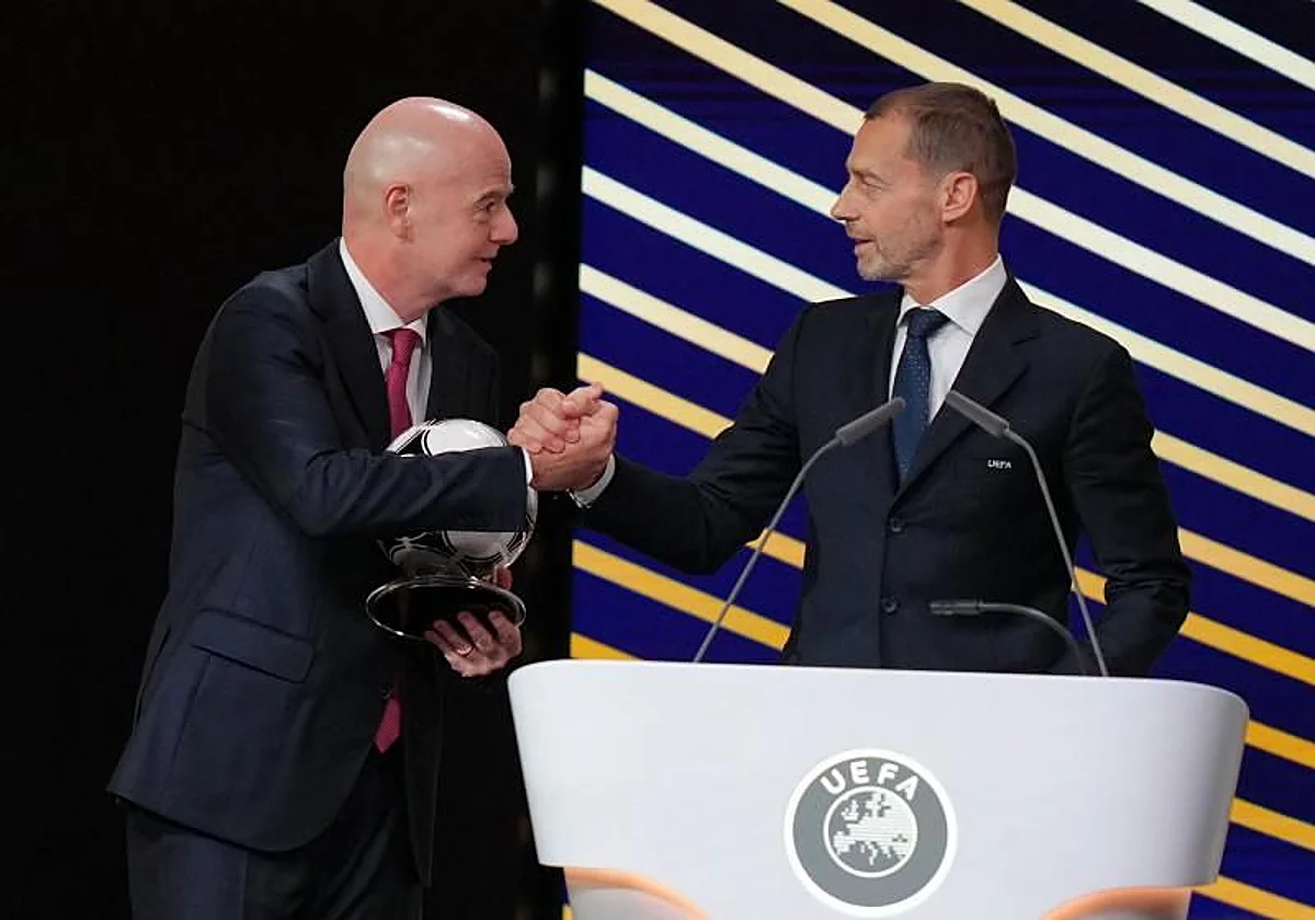 La UEFA declara la guerra a Infantino por su plan para privatizar el Mundial
