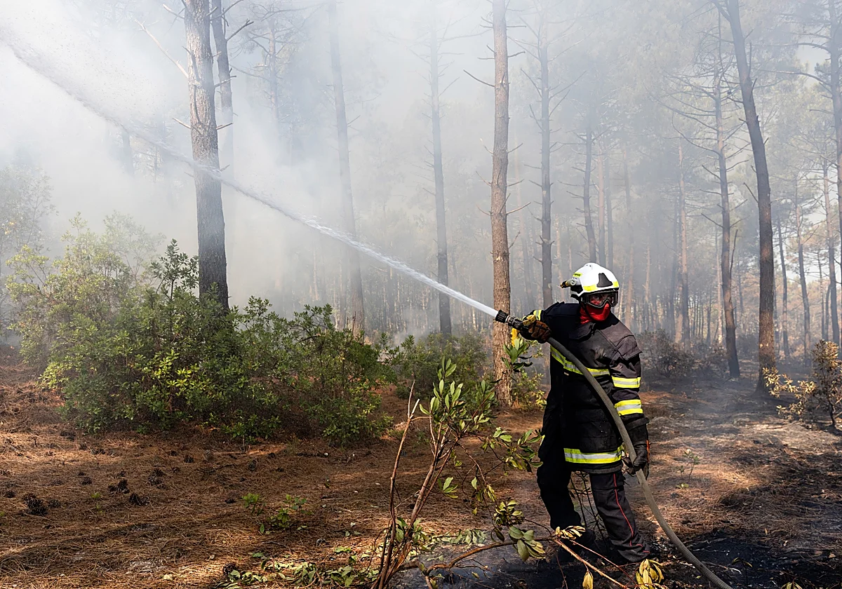 Los bomberos frenan los incendios próximos a Burdeos pero 4.000 turistas son desalojados